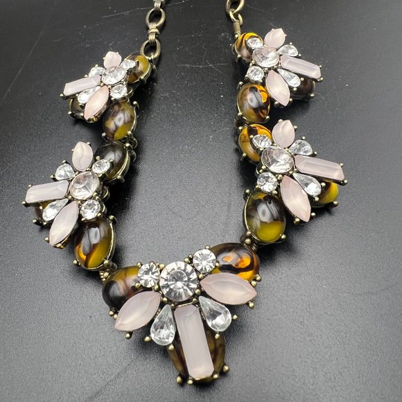 BaubleBar Jewelry - BaubleBar Collar Necklace Brass and Tortoise